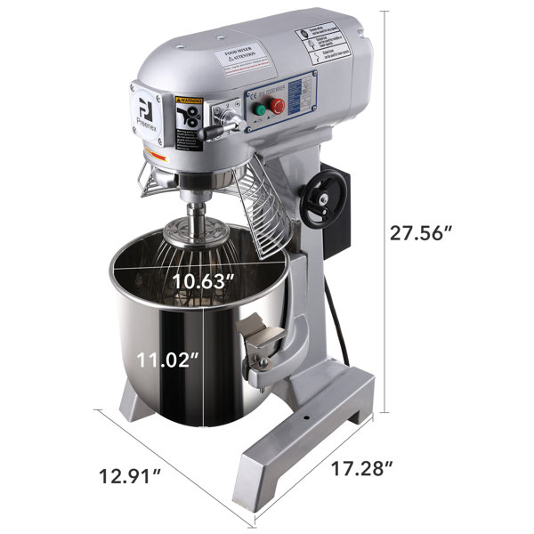 COZ 3 Speed 15Qt Commercial Stand Mixer Wayfair